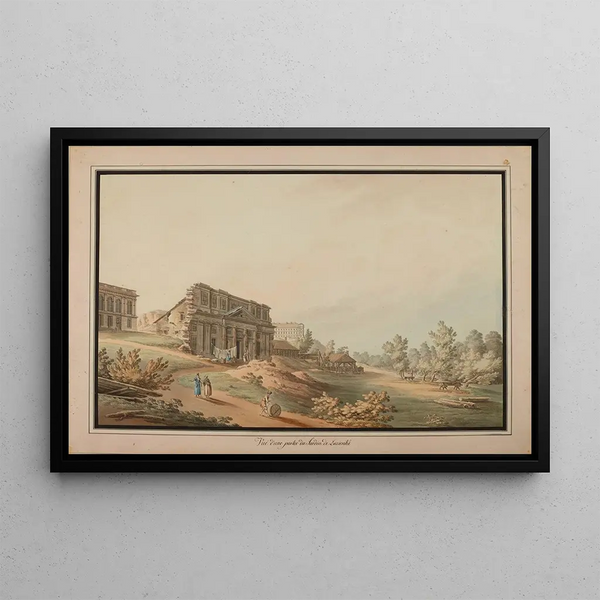 Zygmunt Vogel - View of the park buildings in azienki Park.webp