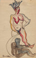 Komposition figurative - Zygmunt Waliszewski — visning af kunstværket