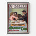 Vintage plakat A Barber Cure - Retro vægdekoration