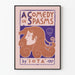 Vintage dekorativ plakat A Comedy in Spasms