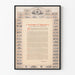 Vægplakat af USA's uafhængighedserklæring - Vintage stil