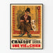Vintage Charlie Chaplin Plakat En Hunds Liv