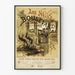 Vintage plakat Les Nuits du Boulevard - Dramatisk vægdekoration