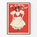Vintage plakat A Gaiety Girl - Retro vægdekoration