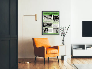 Vintage plakat A Guerra Ilustrada - Historisk vægdekoration