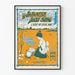 Vintage plakat A japansk baby sang af Gustav Luders