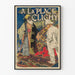 Vintage plakat A la Place Clichy - Franske og orientalske tæpper
