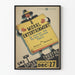 Vintage plakat A Moral Entertainment - Teater vægdekoration amerikansk