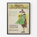 Vintage amerikansk teaterplakat - A Moral Entertainment