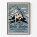 Vintage plakat A.O. Vinje skrevet i samling - Kunstnerisk vægdekoration