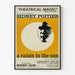 Vintage plakat Teater A Raisin in the Sun med Sidney Poitier