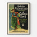 Vintage plakat A Sainted Devil med Rudolph Valentino