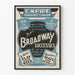 Vintage plakat Broadway Teater - Empire Theatre Salem