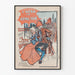 Vintage plakat A Song of Long Ago - Retro musik vægdekoration