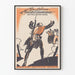 Vintage plakat 'Aan Het Bevrijde Belgie' historisk vægdekoration