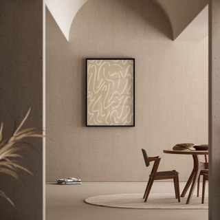 Tableau Bohème - Drømmende Beige | Kunsttryk Tableau Vægdekoration plakat kopi