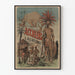 Vintage plakat af Accréens & Accréennes - Etnografisk vægdekoration