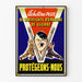 Vintage propagandaplakater Køb flere krigsopsparingscertifikater