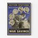 Vintage plakat Action Stations - Krigsopsparing