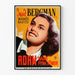 Vintage plakat Adam Hade Fyra Sønner med Ingrid Bergman