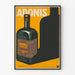 Vintage plakat af ADONIS aromatisk plantebaseret likør