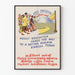 Vintage plakat om voksenuddannelse - Inspirerende vægdekoration plakat