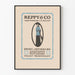 Vintage plakat Reppy & Co sport Amsterdam-Utrecht