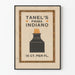 Vintage reklameplakat Tanel's Prima Indiano