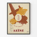 Vintage plakat Mal des Transports AEÏNE