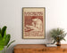 Art nouveau-plakat – Elias van Bommel – Theo Molkenboer, indrammet over en trækommode mellem planter.