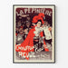 Vintage plakat til koncerten La Pépinière - Chauffons Chauffons Revue