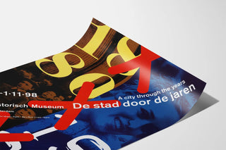 affiche-tentoonstelling-de-stad-door-de-jaren