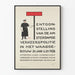 Vintage plakat for trafikkontrolludstilling Amsterdam