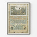 Plakat til vægdekoration udstilling af biologi 1910