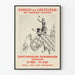 Vintage plakat for udstilling af smedejern Rijksmuseum Amsterdam
