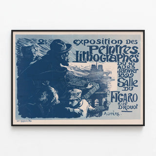 affiche-voor-de-tweede-tentoonstelling-van-de-peintres-lithographes