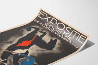 affiche-voor-expositie-gooische-schilders-vereeniging