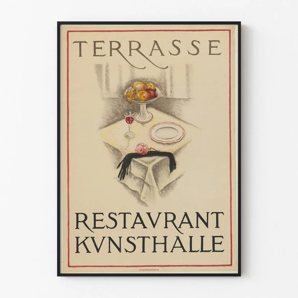 affiche-voor-het-restaurant-kunsthalle-in-bazel