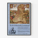Vintage plakat med gammelt kort og navigation 'In de Gekroonde Lootsman'