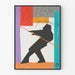 Dekorativ plakat AIGA San Francisco moderne abstraktion