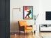 Dekorativ plakat AIGA San Francisco moderne abstraktion