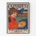 Vintage plakat Ainslee's november - Retro sports vægdekoration