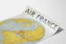 Vintage plakat Air France Flyreservationkort