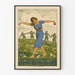 Vintage plakat 1914 Akademie Eidgenössische Hochschule Suisse