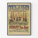 Vintage plakat af alambikker til destillation - Vægdekoration værksted