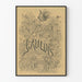 Vintage plakat af Album du Gaulois - Ældre dekorativ illustration