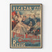 Vintage plakat af Alcazar d'Été - Revue P'tites Binettes Champs Élysées