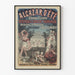 Vintage plakat af Alcazar Sommerbiografen på Champs Élysées