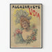 Vintage plakat af Alcazar sommer Lidia - Elegant vægdekoration