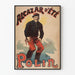 Vintage plakat af Alcazar d'Été Polin - Retro vægdekoration